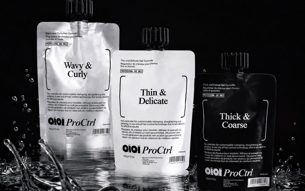 Producto QiQi ProCtrl Hair Controller, gama Wavy & Curly, Thin & Delicate y Thick & Coarse